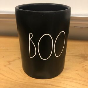 Brand new Rae dunn boo candle double sided